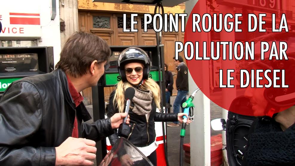 Le Point Rouge de la Pollution par le Diesel